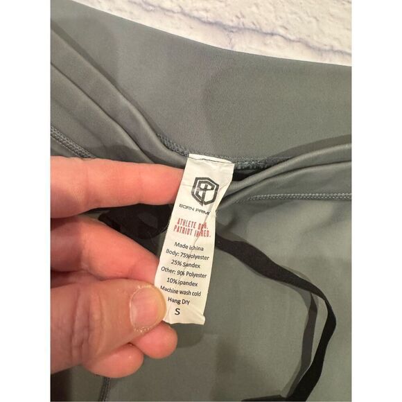 Born Primitive Limited Edition Pleated Moto Leggings in Gray Size Small - Picture 5 of 8